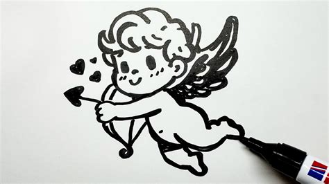 How to Draw Cupid .